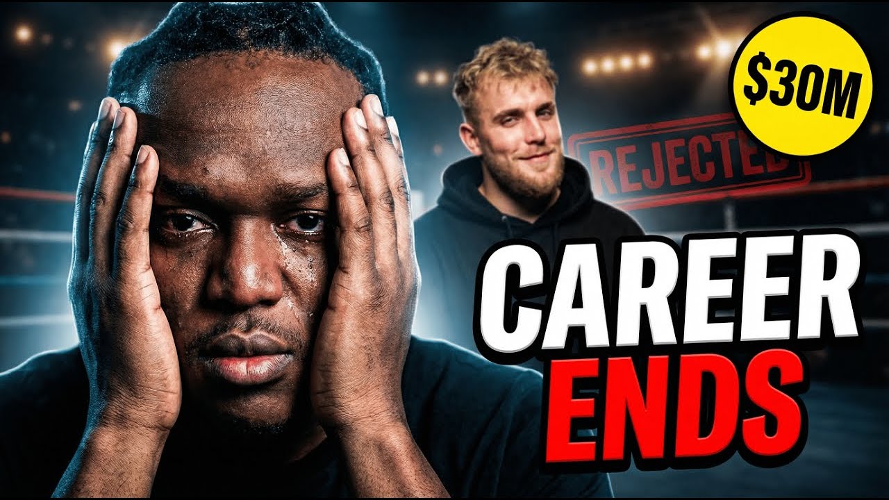 KSI’S BOXING CAREER ENDS After Shocking $30M Jake Paul Fight Rejection