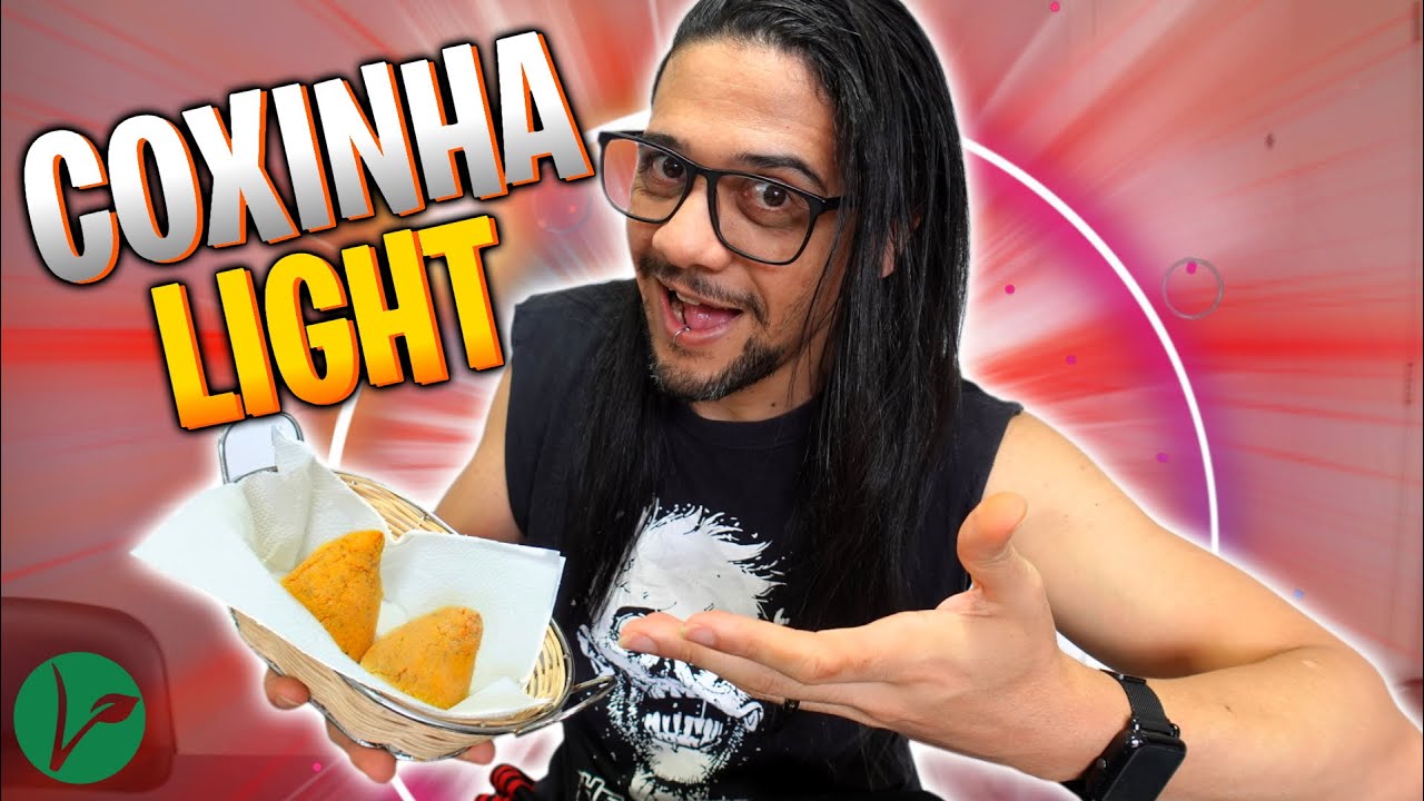 FIZ COXINHA LIGHT PELA PRIMEIRA VEZ!