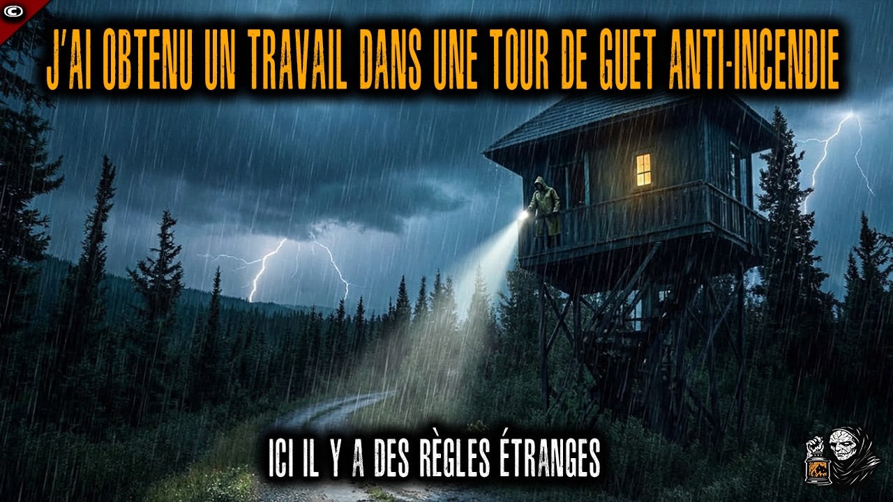Je travaille dans une tour d'observation dans un parc national. Ici, les règles sont ÉTRANGES