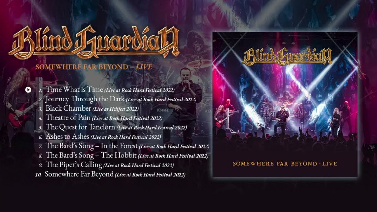 Blind Guardian - Somewhere Far Beyond - Live (OFFICIAL FULL ALBUM STREAM)