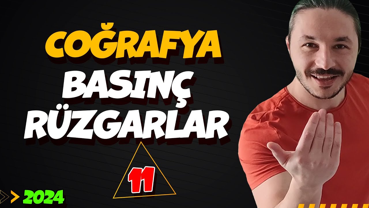 🌍BASINÇ VE RÜZGARLAR🔴 39 GÜNDE TYT COĞRAFYA KAMPI-11📌2025