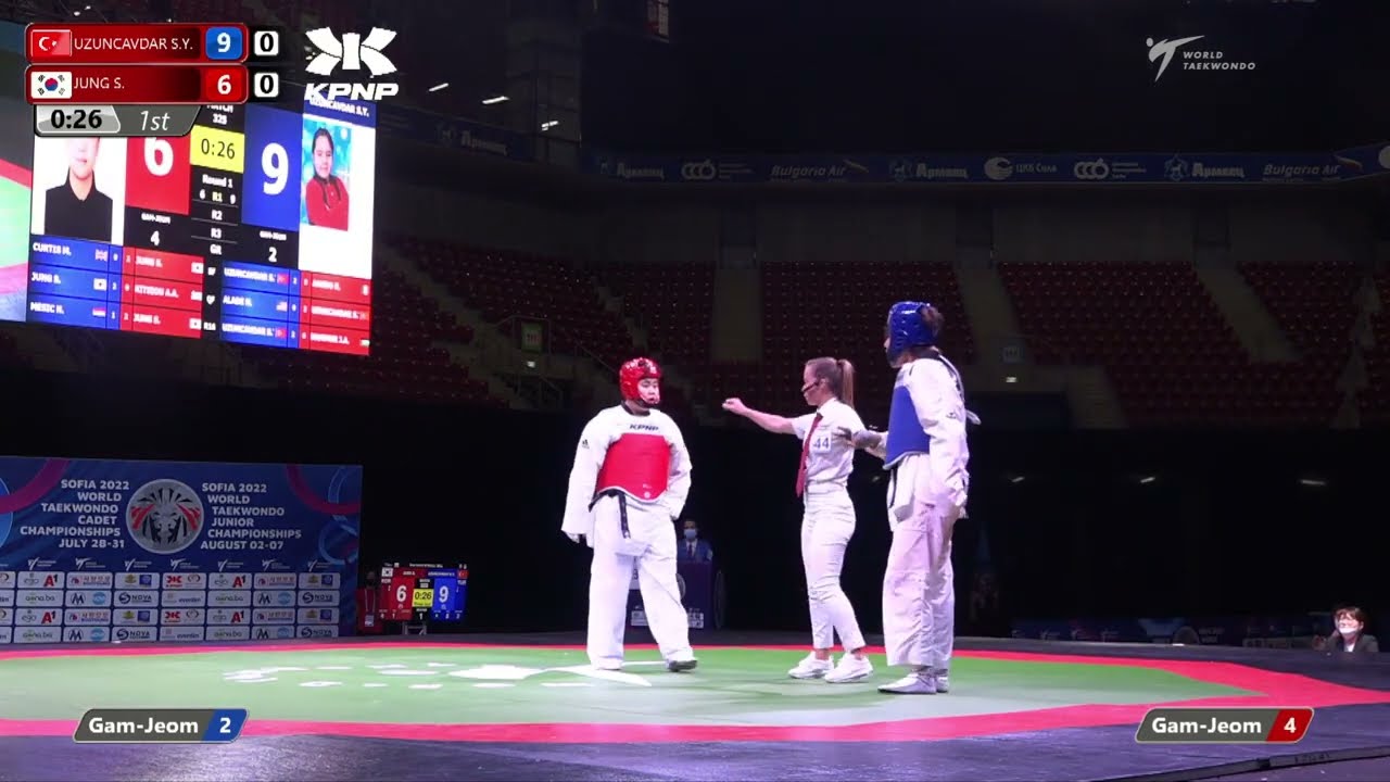 325 F Women +68kg TUR UZUNCAVDAR S Y  KOR JUNG S