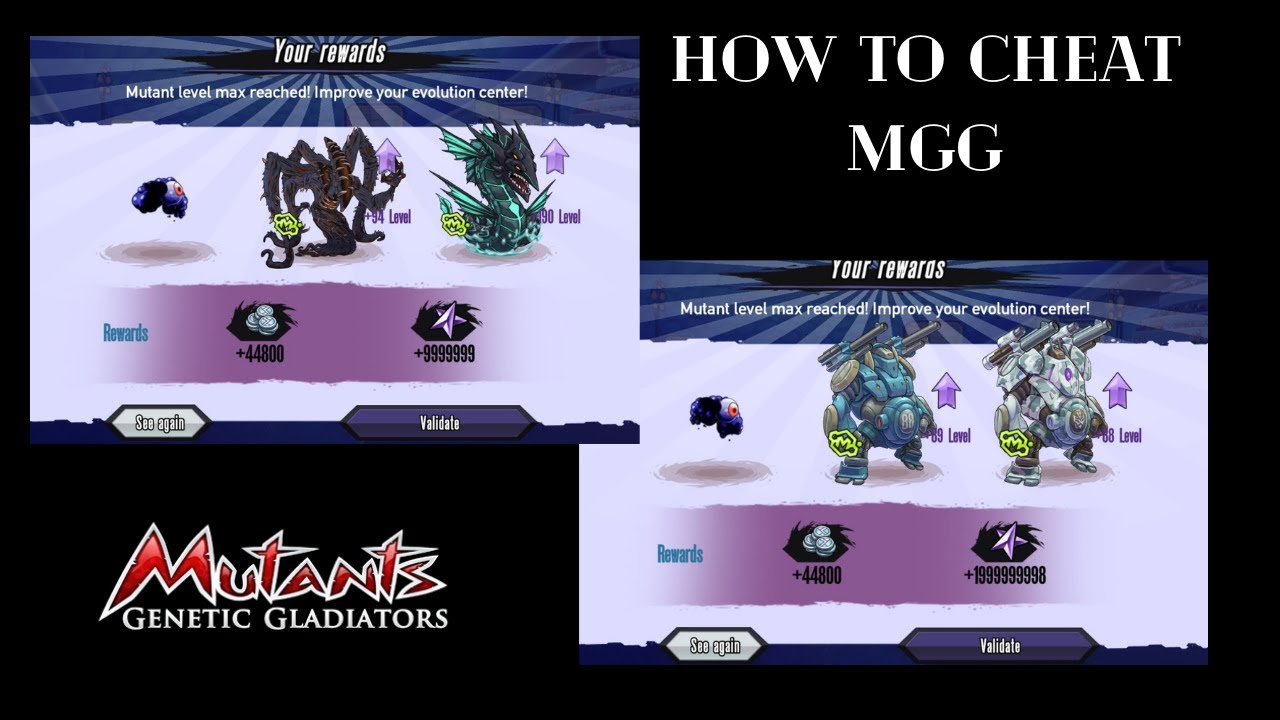 CARA CHEAT GAME MGG GAMPANG COY  !!! - Mutant Genetic Gladiator