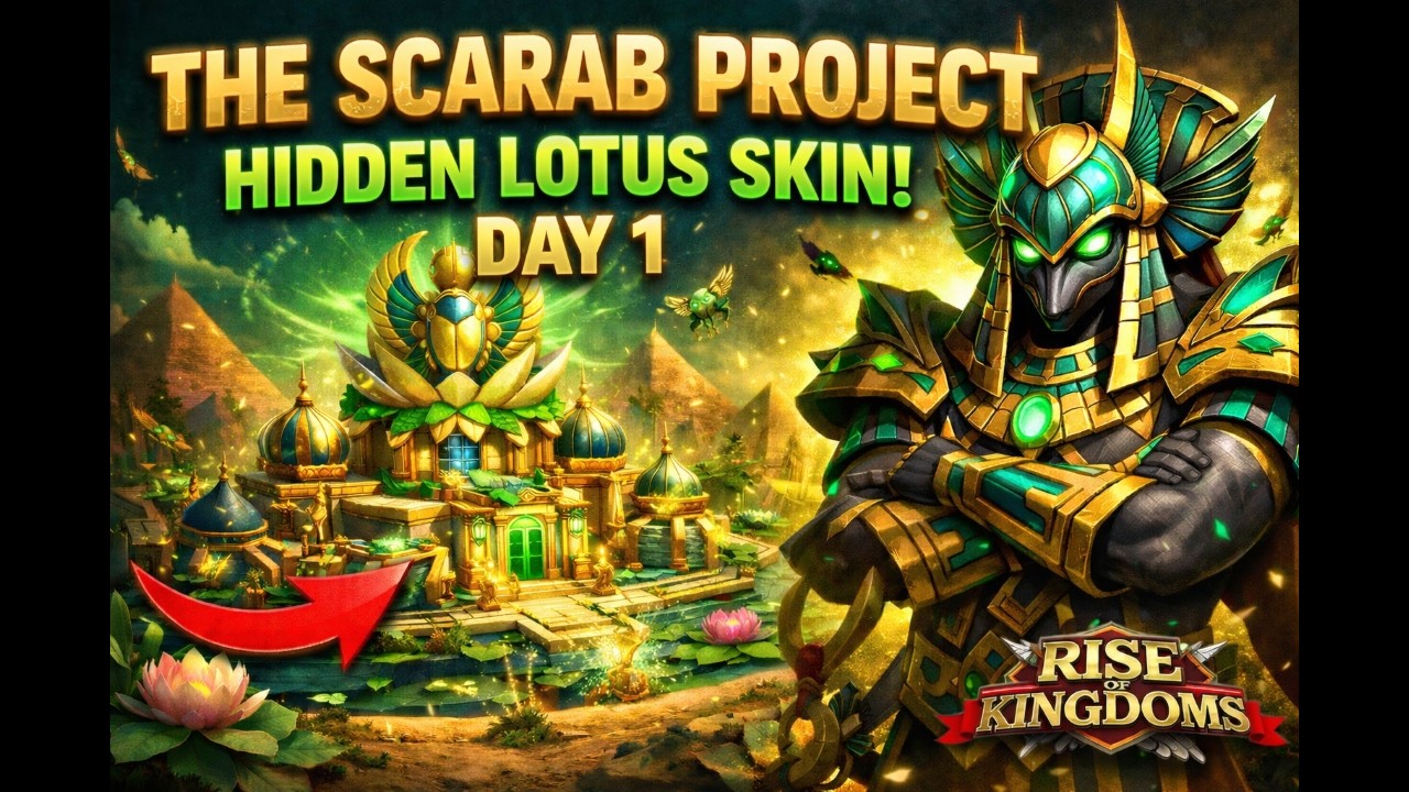 Scarab Project Day 1: Path to Hidden Lotus Skin