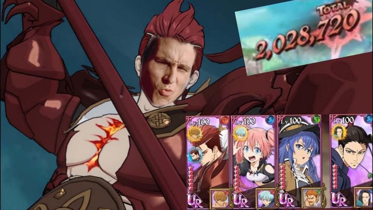 F2P Тюр и Милим Нава в pvp! Milim Na | The Seven Deadly Sins Grand Cross