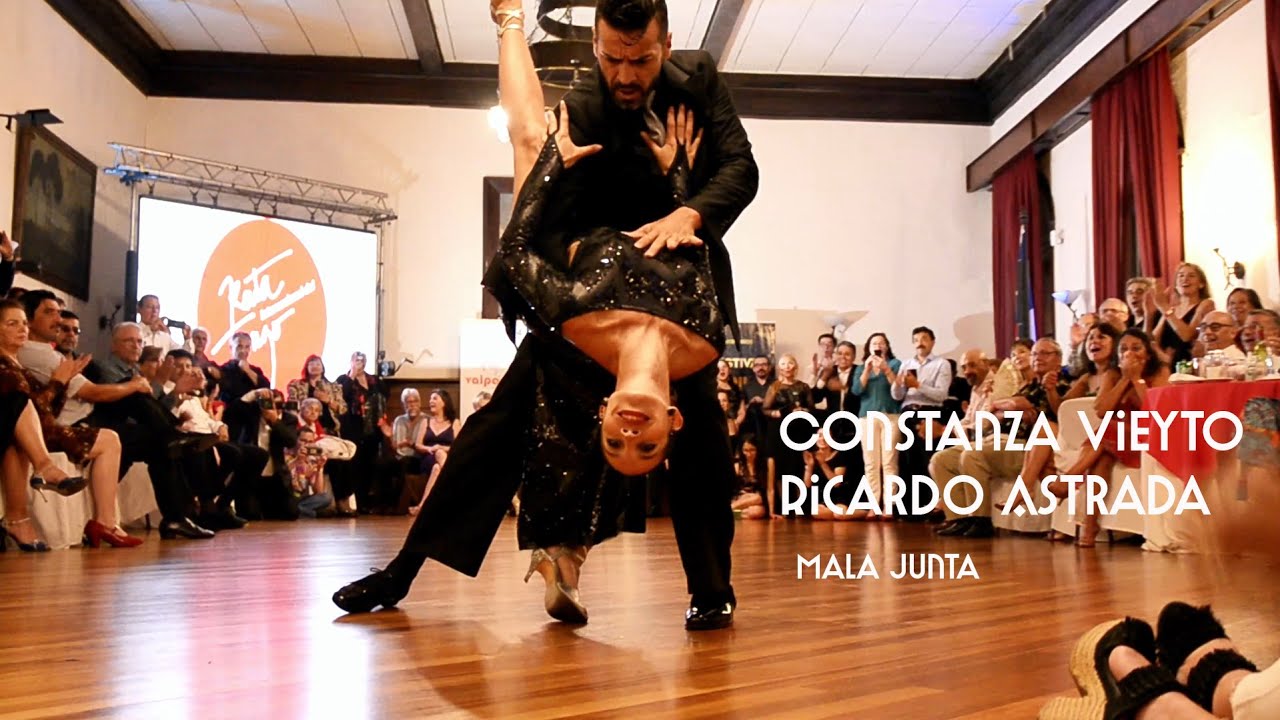 Ricardo Astrada & Constanza Vieyto - Mala Junta (Rojo Tango) - Festival Valparaíso Tango.