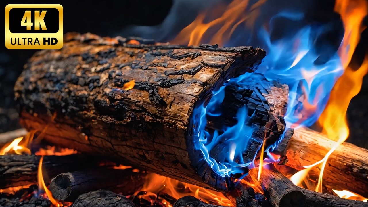 🔥A Quiet Cozy Escape | 11 Hours Fireplace Calm for Restful Sleep