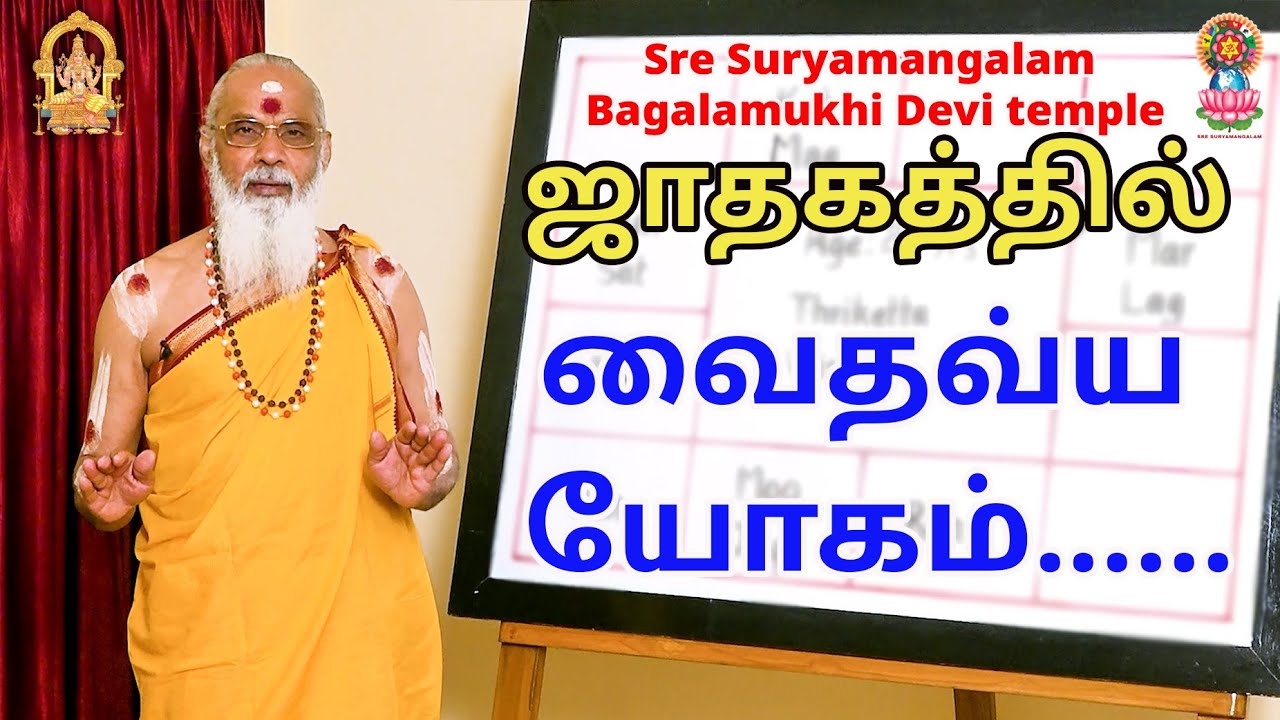 ஜாதகத்தில் வைதவ்ய யோகம்......