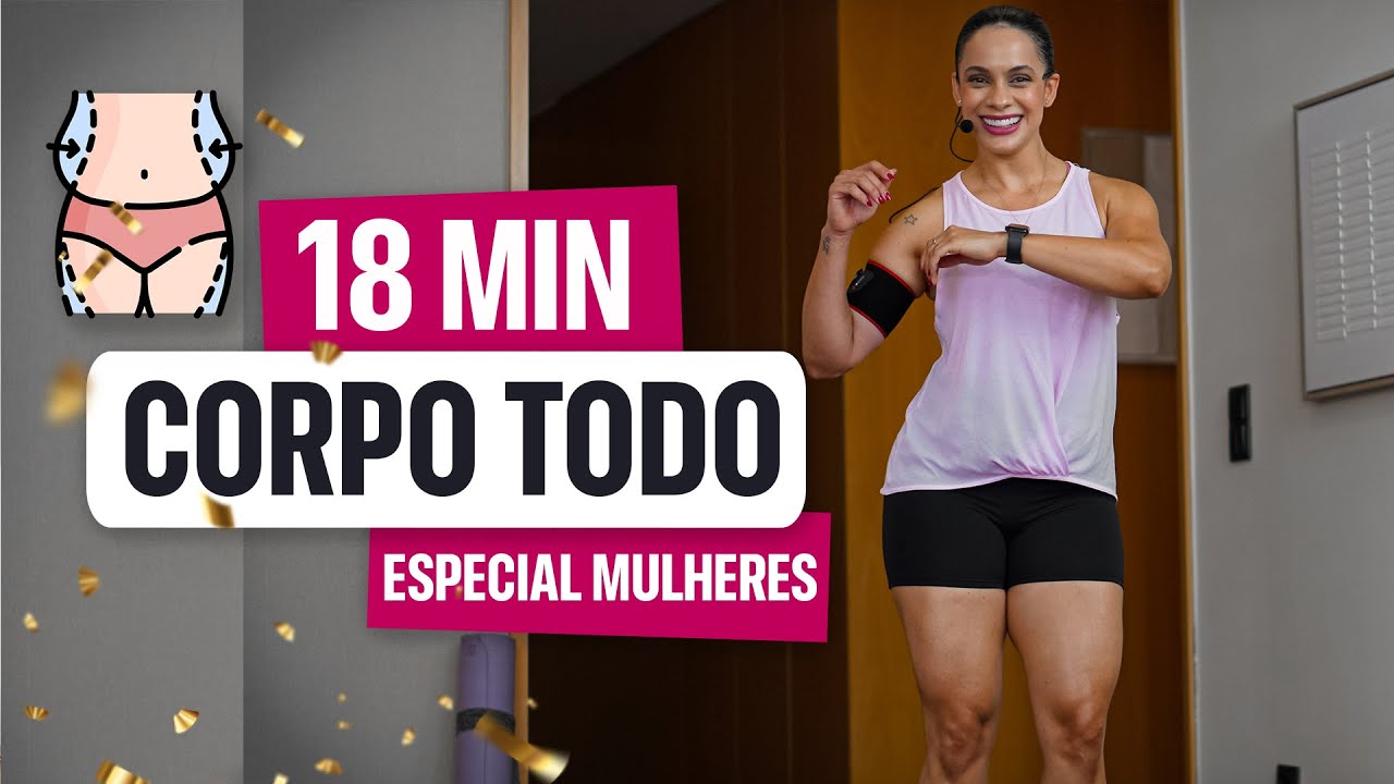 TREINO PARA EMAGRECER EM CASA - PARA MULHERES - HAMPY