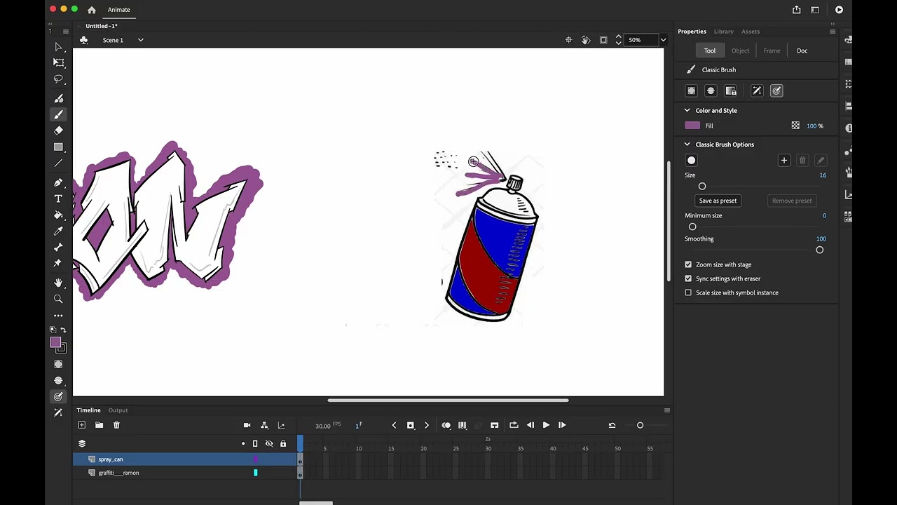 Graffiti Tag Animation Tutorial