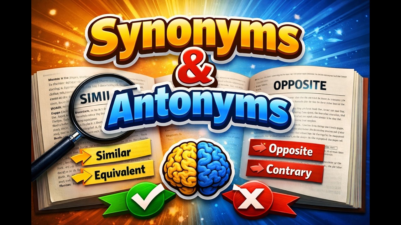 Synonyms and Antonyms list 2