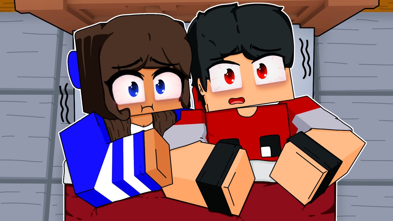 P3DRU e MIIKA NÃO CONSEGUEM DORMIR no Minecraft