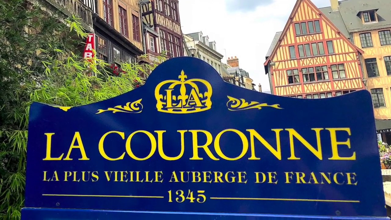 Lunch with Julia Child (so to speak) at La Couronne