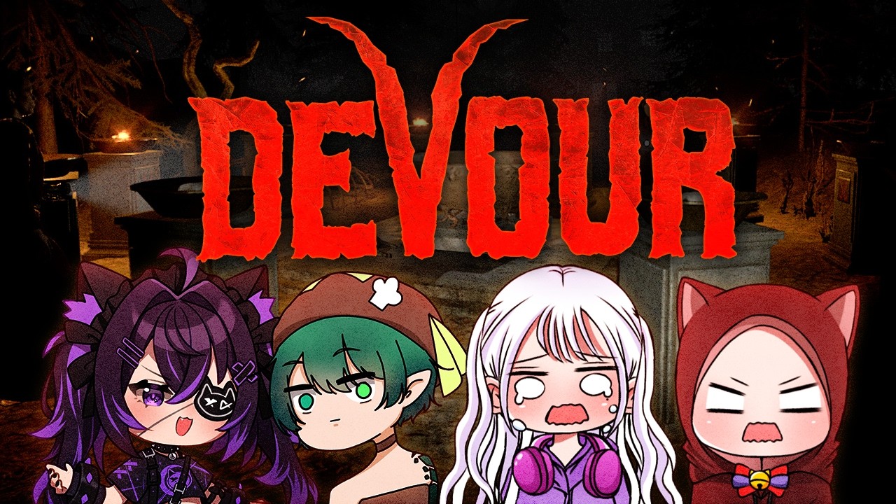 [ Game Stream ]  DEVOUR!! I dislike horror game!