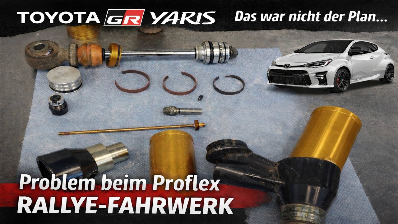 Toyota Yaris GR Proflex Rallye-Fahrwerk | Schäden & Revision