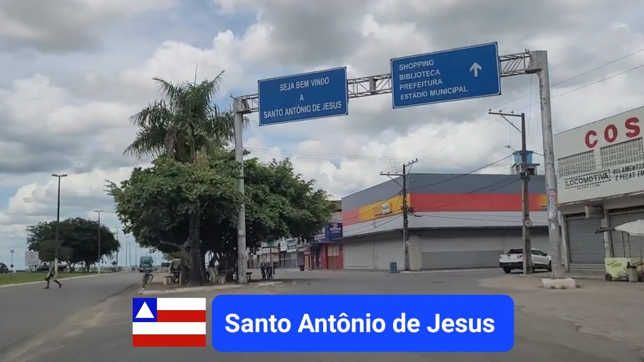 Tour Santo Antônio de Jesus. Centro e Zona Oeste. 22.01.2023