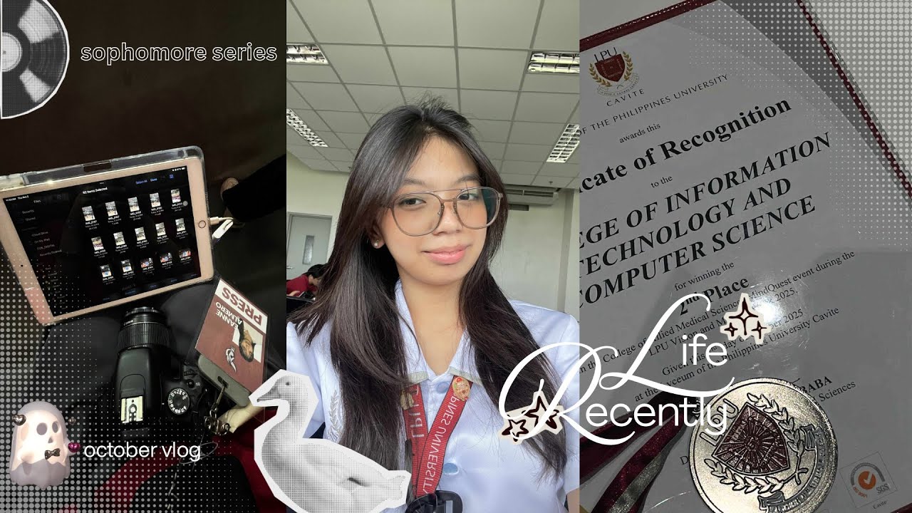 LIFE RECENTLY | busy weeks, ncaa 101, publication, midterms, s&r, updates