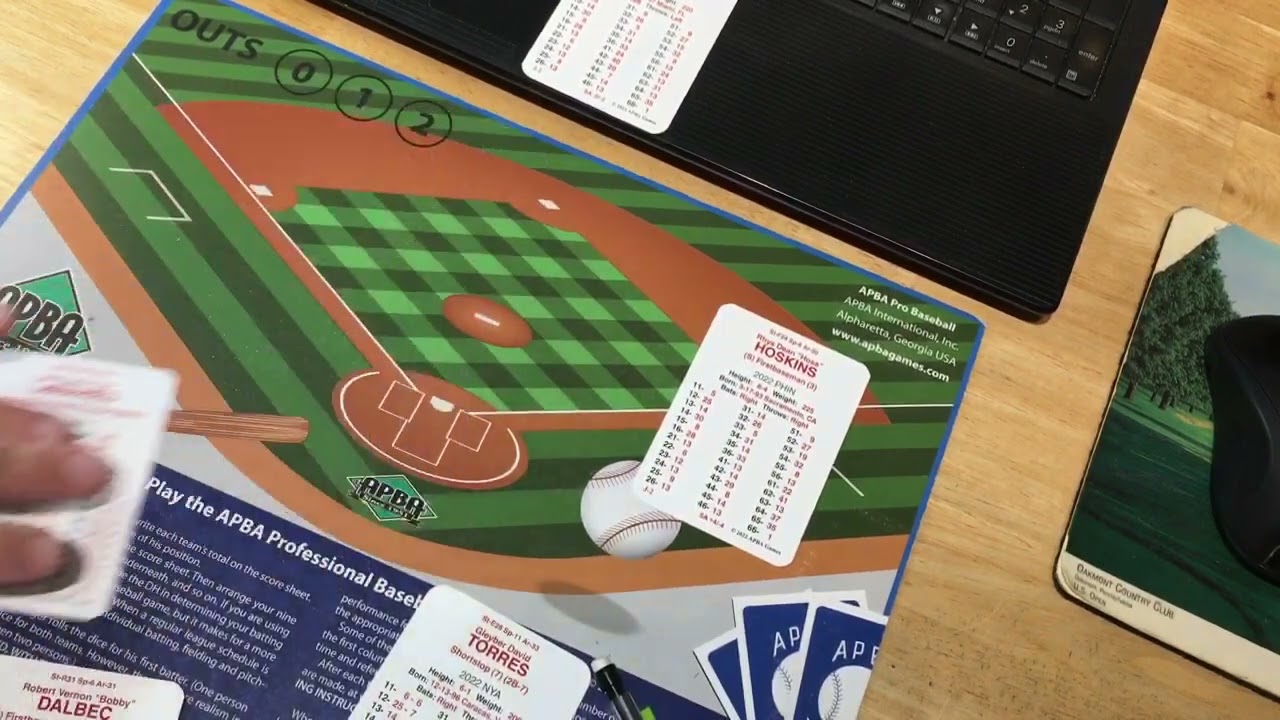 APBA Baseball Master Game tutorial series - Rare Plays