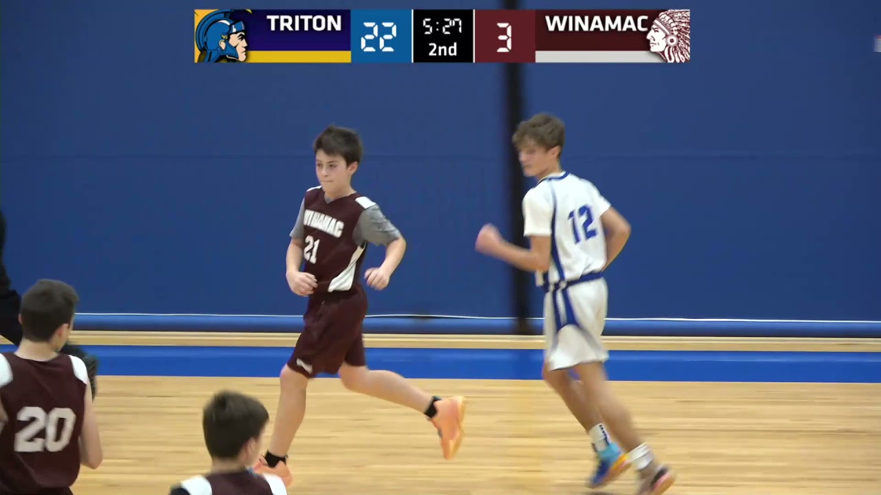 Winamac at Triton - 8th Grade Boys Basketball [A] 🏀 12-2-2021