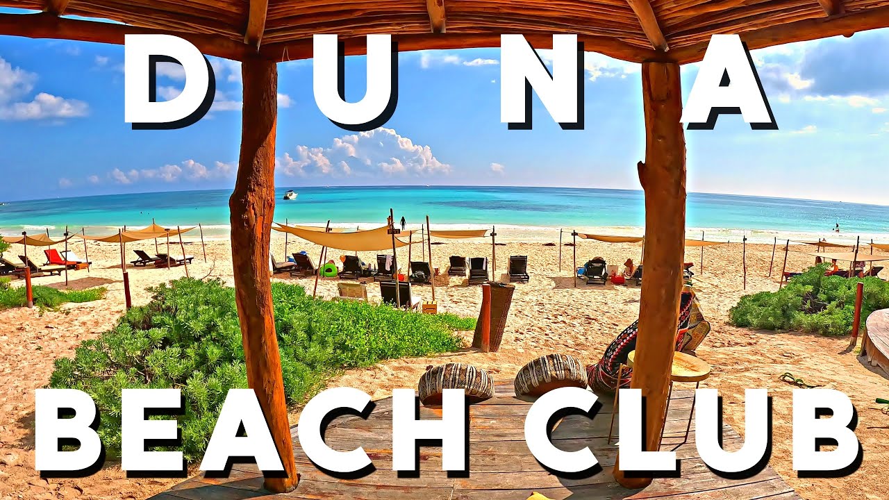 Duna Beach Club Xpu Ha: Un oasis de lujo en la Riviera Maya