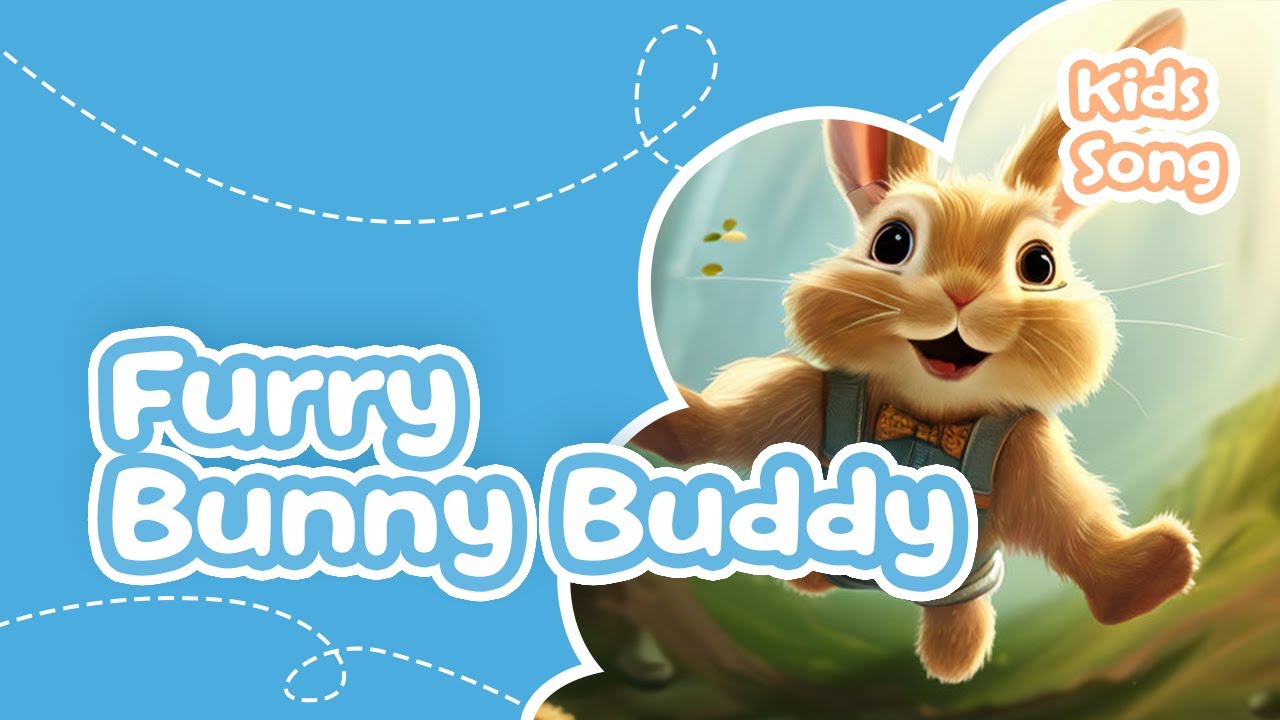Fun and Furry Bunny Buddy - Kids Rabbit Song