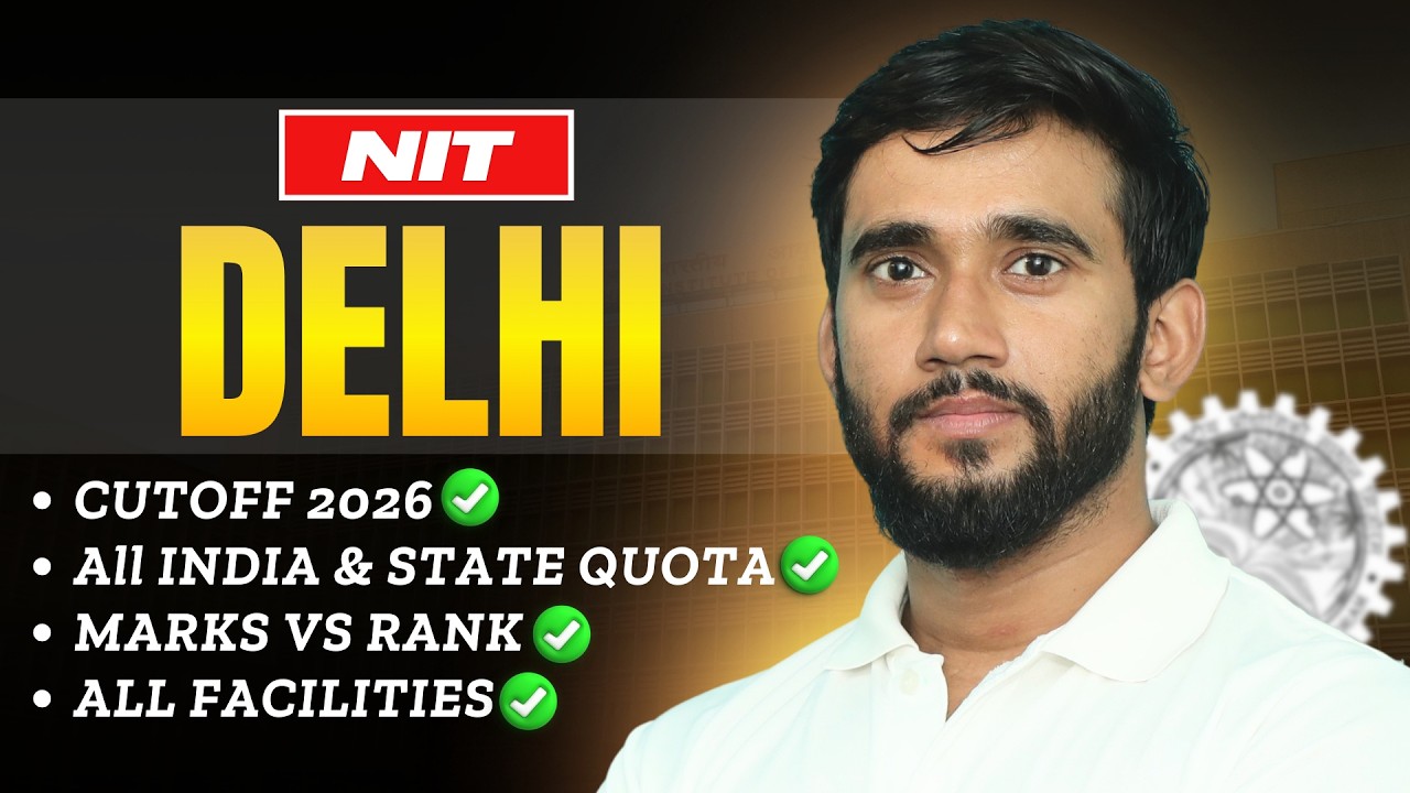NIT Delhi Cutoff 2026 😱 Top 3 Branches + Placement Reality | CSE AI&DA ECE Explained