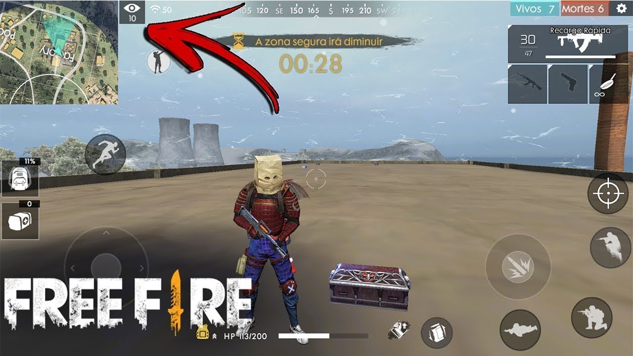 5 minute mein factory ke upar without parachute and all weapons