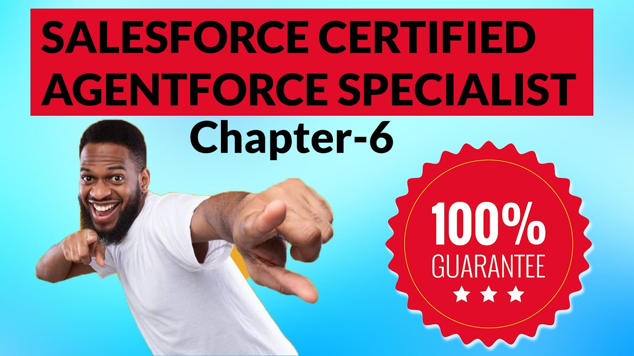 Вопросы к главе 6 сертификации Salesforce Agentforce Specialist