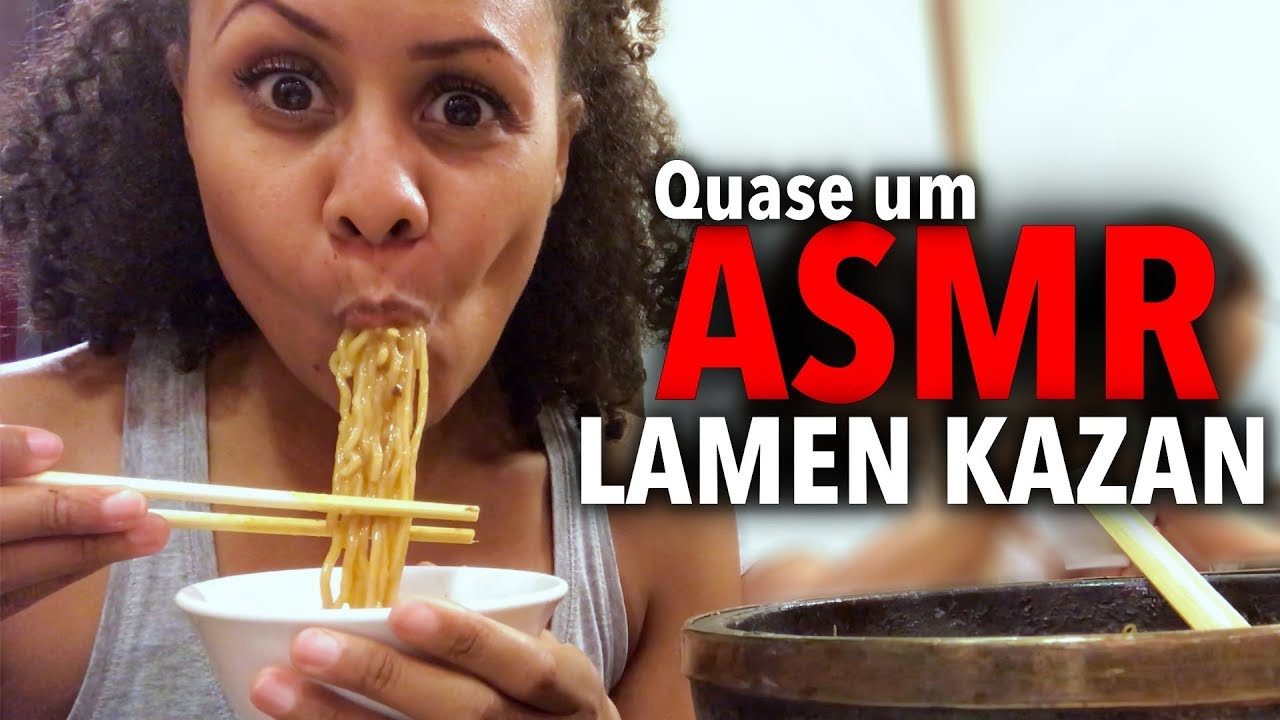 COMENDO O LÁMEN KAZAN O MELHOR