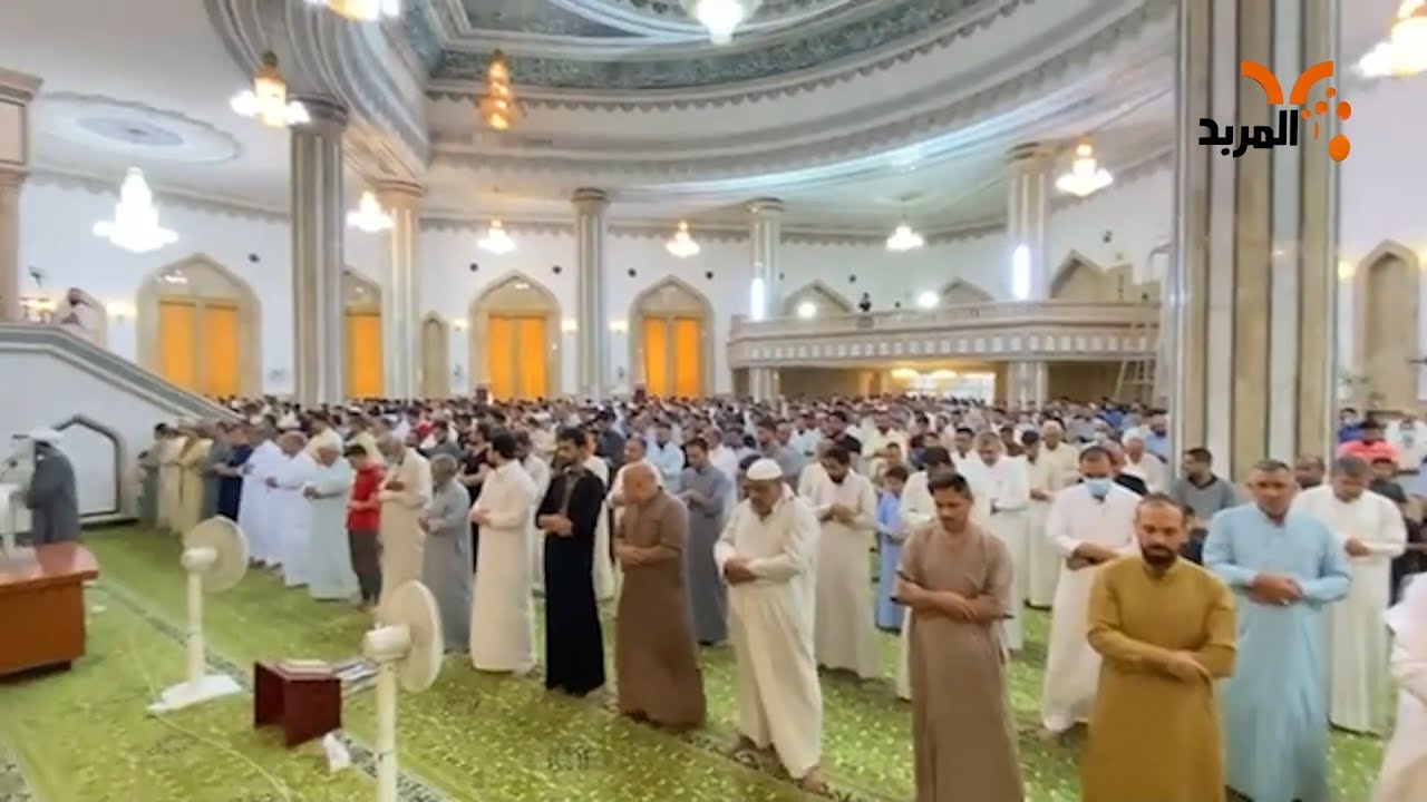 صلاة الغائب على أرواح ضحايا ذي قار من جامع الأنبار الكبير #المربد