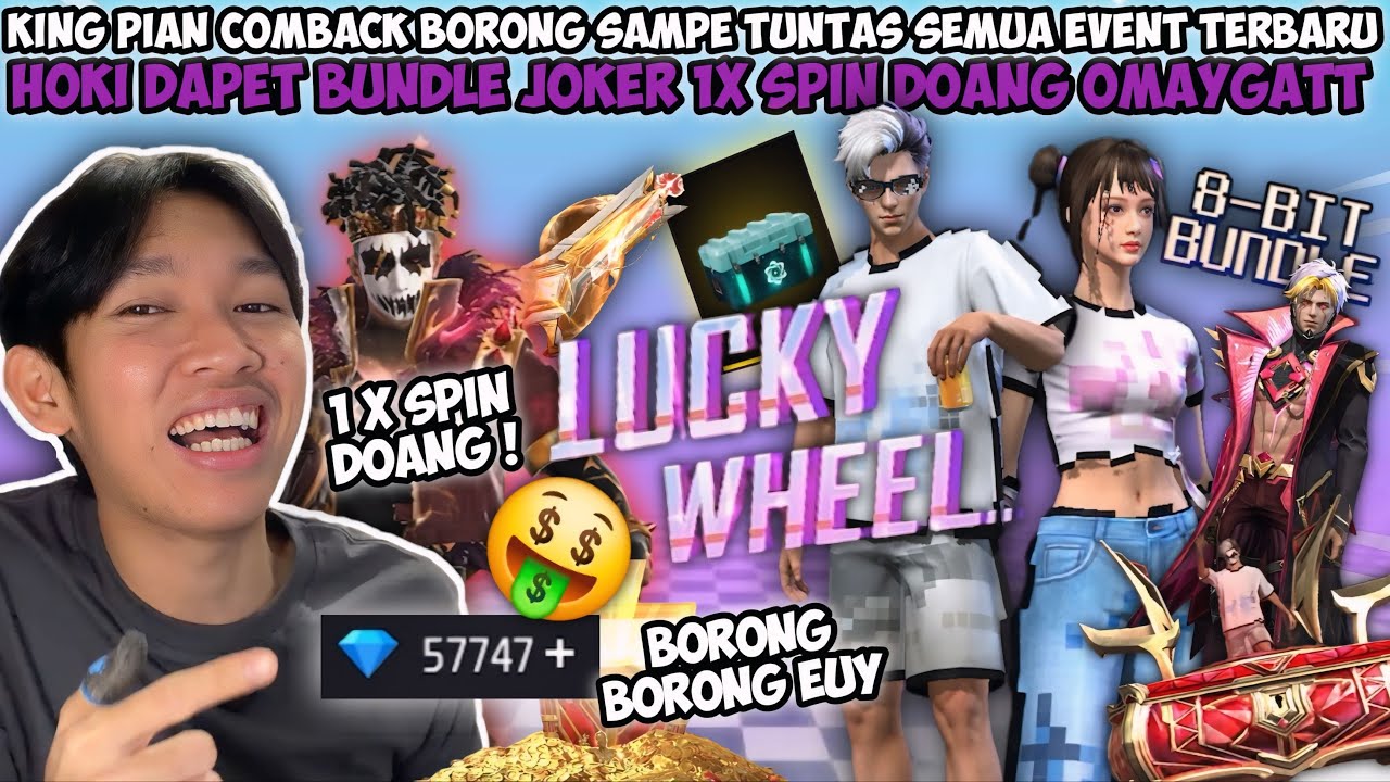 SPIN BUNDLE JOKER TERBARU MODAL 1X SPIN DOANG😱