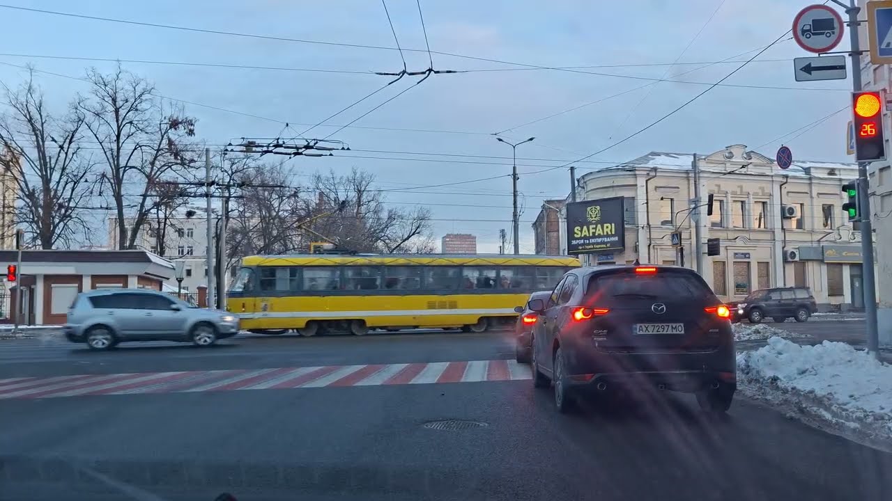 Маршрут 2. (Зима) Харьков МРЭО. Экзамен с первой попытки