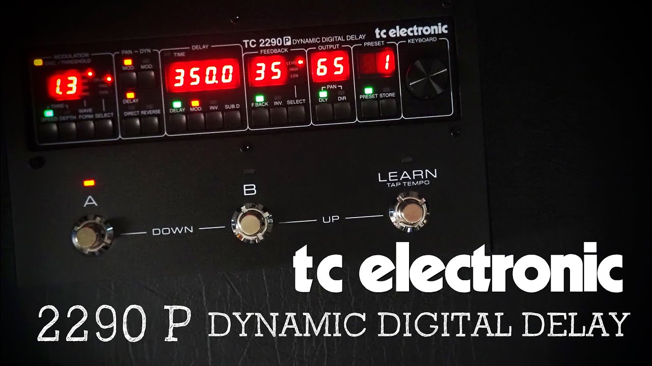 TC Electronic 2290 P Dynamic Digital Delay (Stereo)