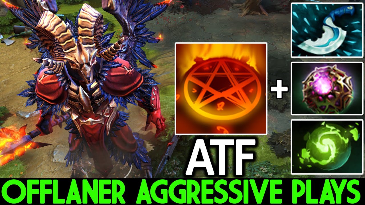 ATF [Doom] Top 1 Offlaner Aggressive Plays with Refresher + OC Dota 2