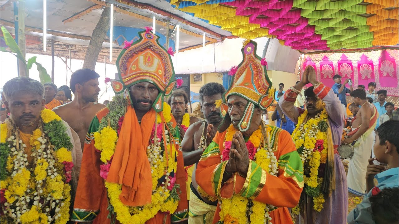 அரசன்குளம் பூமிகாவலபெருமாள் கோவில் சாமியாட்டம்