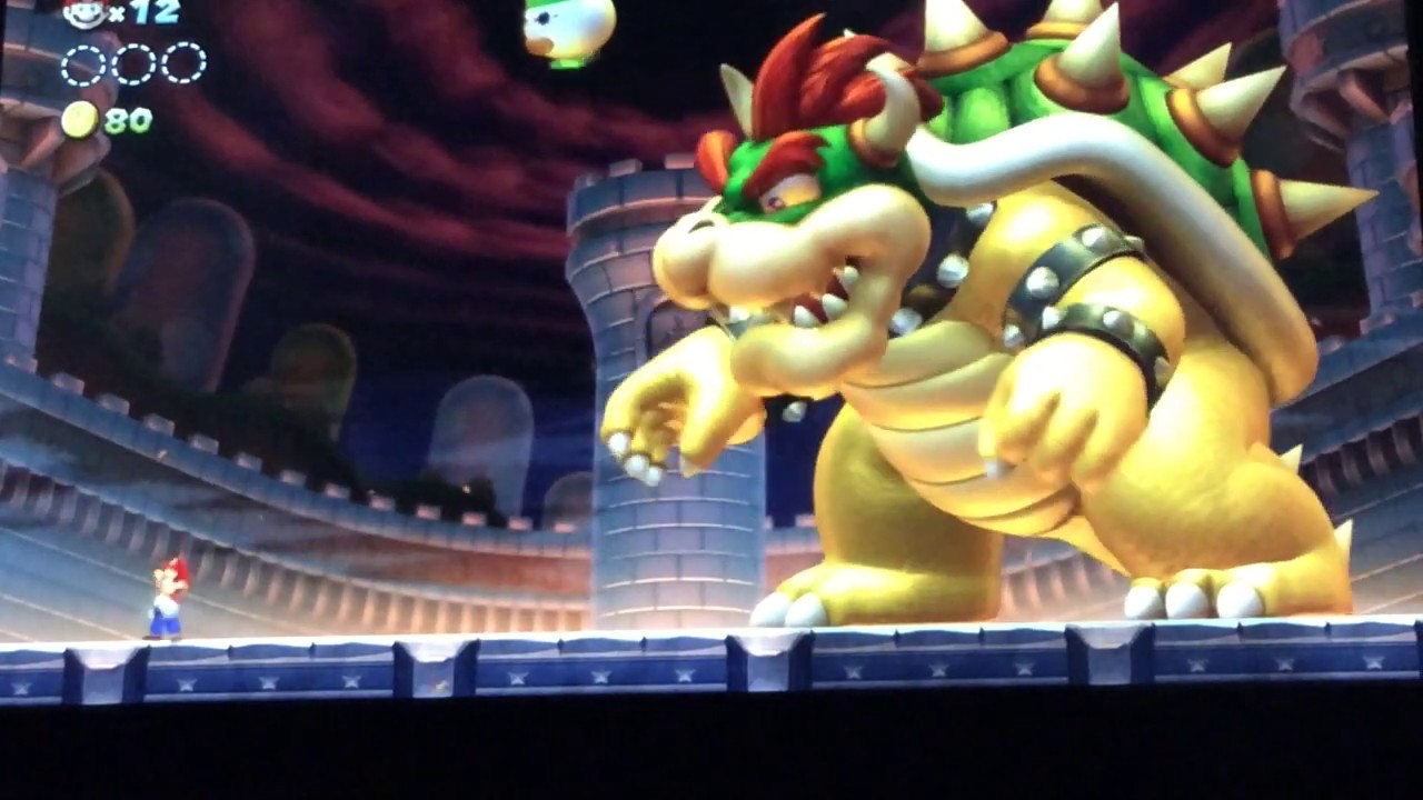 Defeating Bowser In Super Mario U. Deluxe🎮