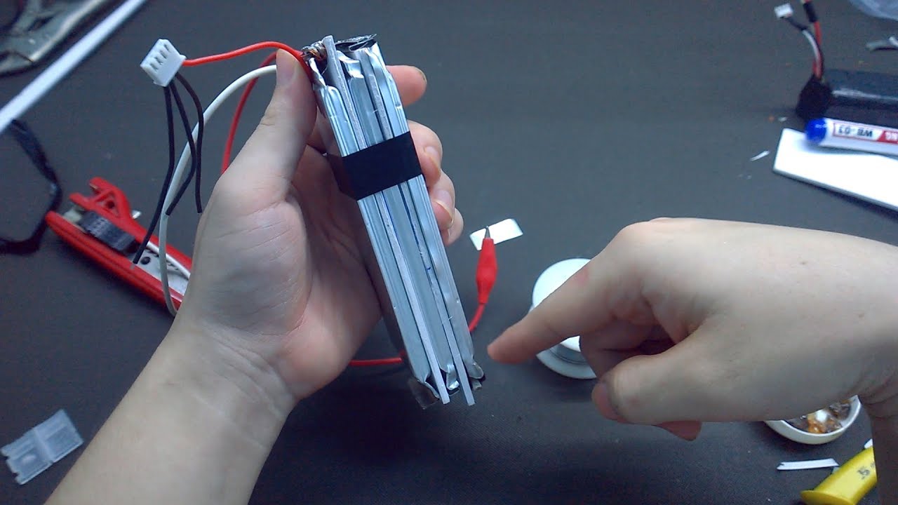 Chế Pin Lipo 3s Siêu Khủng Và Cái Kết Hết Hồn