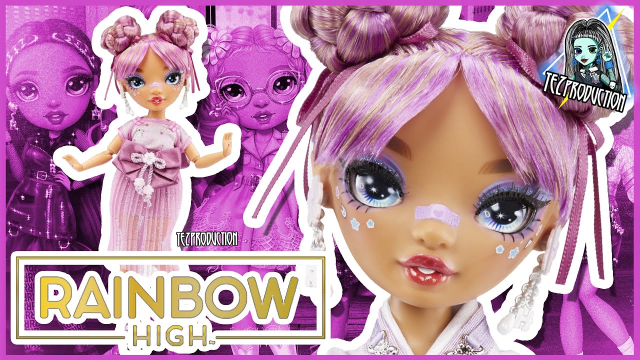 REVIEW RAINBOW HIGH 🌈 LILA YAMAMOTO - SÉRIE 4