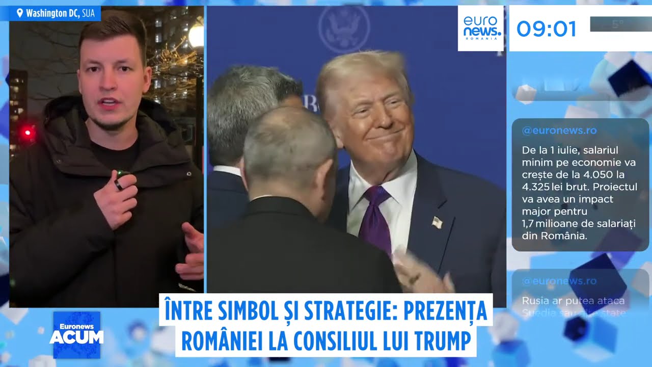 Participarea lui Nicușor Dan la Consiliul pentru Pace a generat controverse. Care e miza diplomatică