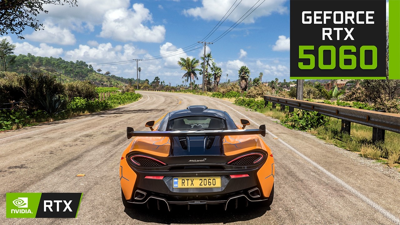 Forza Horizon 5 | RTX 5060 + R7 5700X (4K, 1440p, 1080p, все настройки)