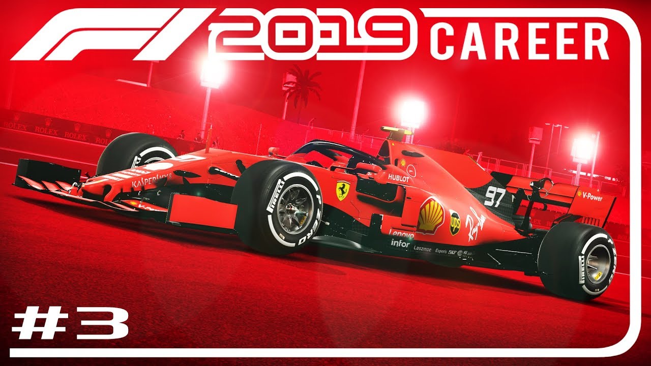 F1 2019 Career Mode Part 3 | INCREDIBLE DOUBLE OVERTAKES | Bahrain GP