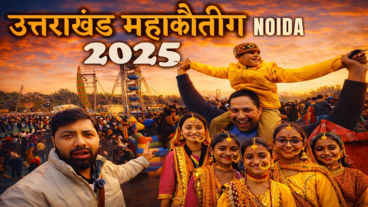 Mahakauthig Noida 2025 🚩 उत्तराखंड महाकौथिग 2025 Full Video 🚩पहाड़ियों का मिलन मेला 🚩 Mahakauthig 🚩