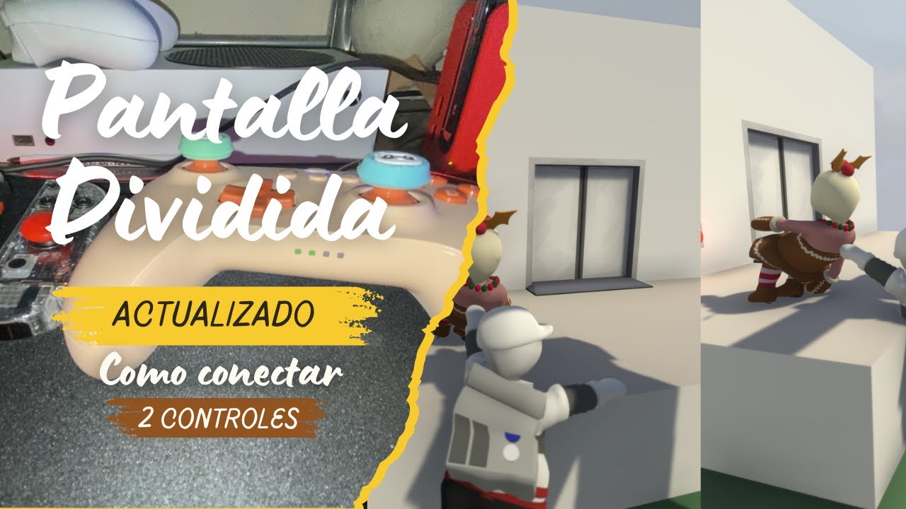 Parte 2, jugar de a 2 en Human Fall Flat (LOCAL) Nintendo Switch