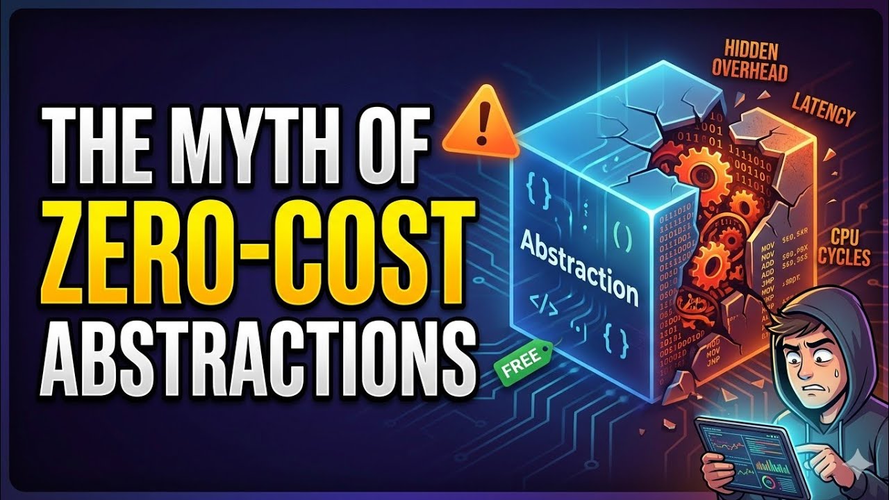 The Myth of Zero-Cost Abstractions