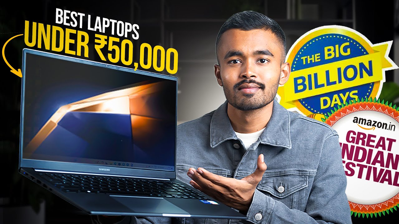 The ONLY Laptops Under ₹50,000 Worth Buying in BBD & Amazon Great Indian Festival Sale 2025