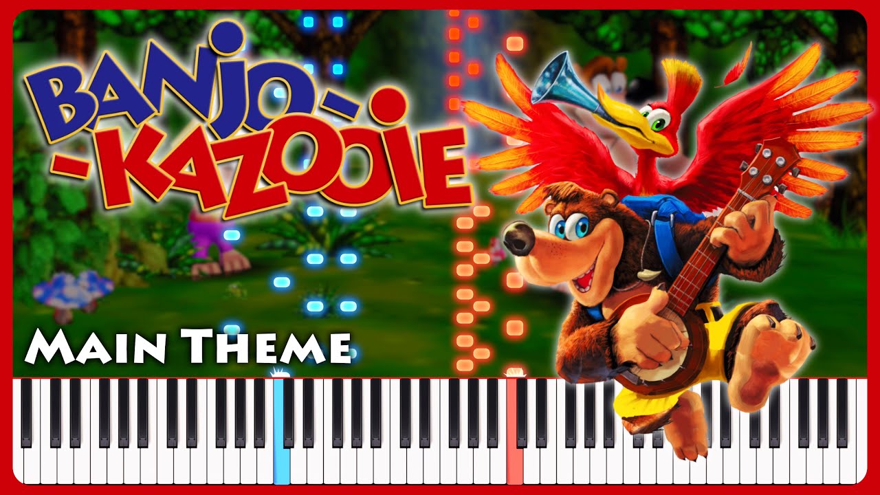 Main Theme ~ Banjo-Kazooie | Piano (+ Sheet Music)