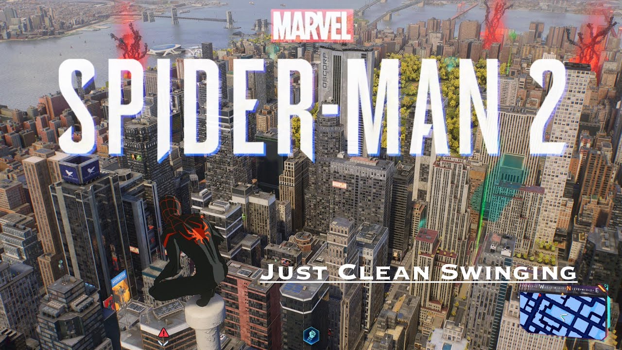 Spider-Man 2 PS5 Gameplay 60FPS| Clean Swinging