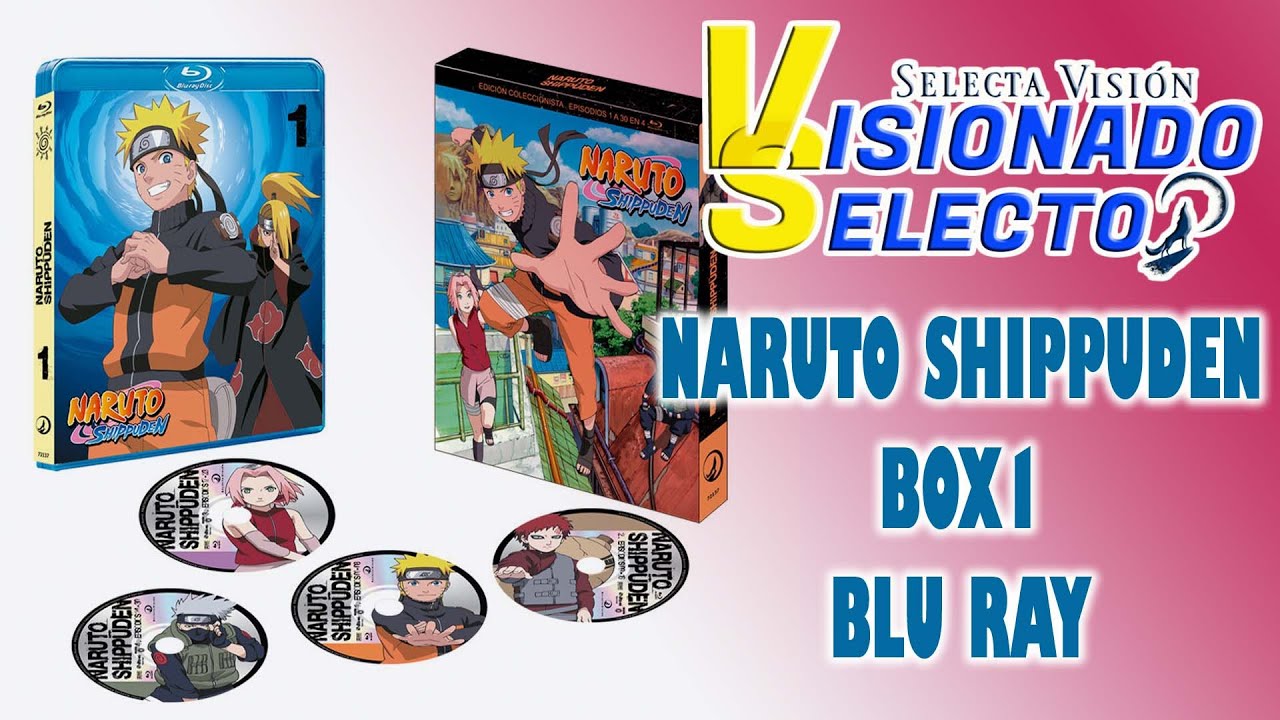 VISIONADO SELECTO 38 - NARUTO SHIPPUDEN BOX 1 BR