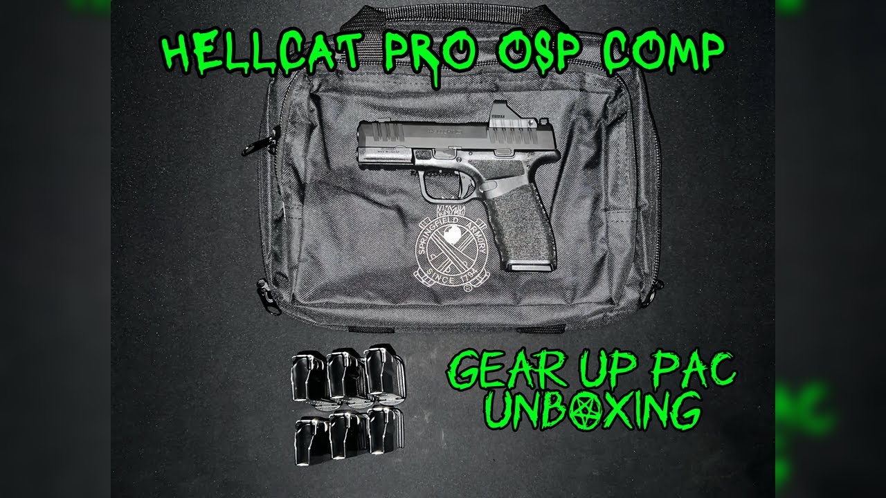 Hellcat Pro Comp Gear up Unboxing 🔥