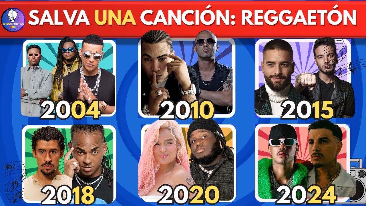 Salva TU Canción: La Historia del Reggaetón (2004 - 2025) 🔥